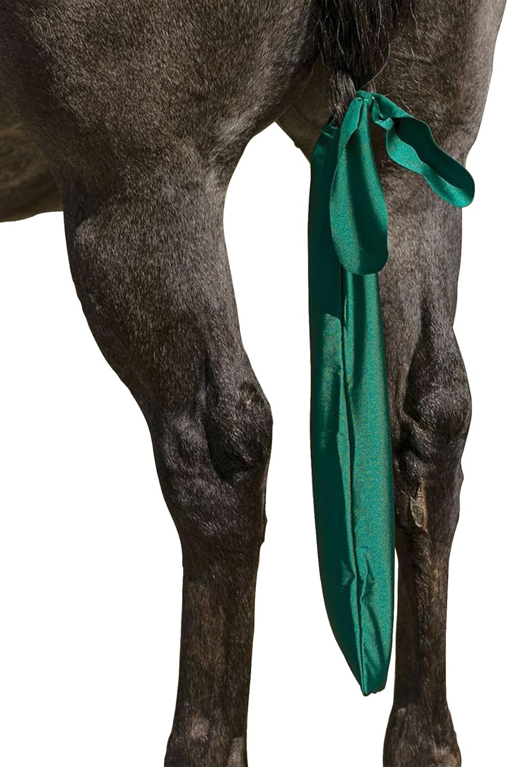 UltraFlex Lycra Tail Bag for Horses | Package of 3 | 24" Long | UV Protection | Smooth Stretch Fit | Keeps Tails Clean & Braided