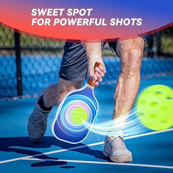 niupipo Pickleball Paddles 4.72In Grip,