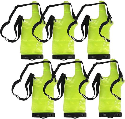 6Pcs Universal Two Way Radio Waterproof Case Bag UV-3R UV-5R UV-5R PX-888 PX-888 Walkie