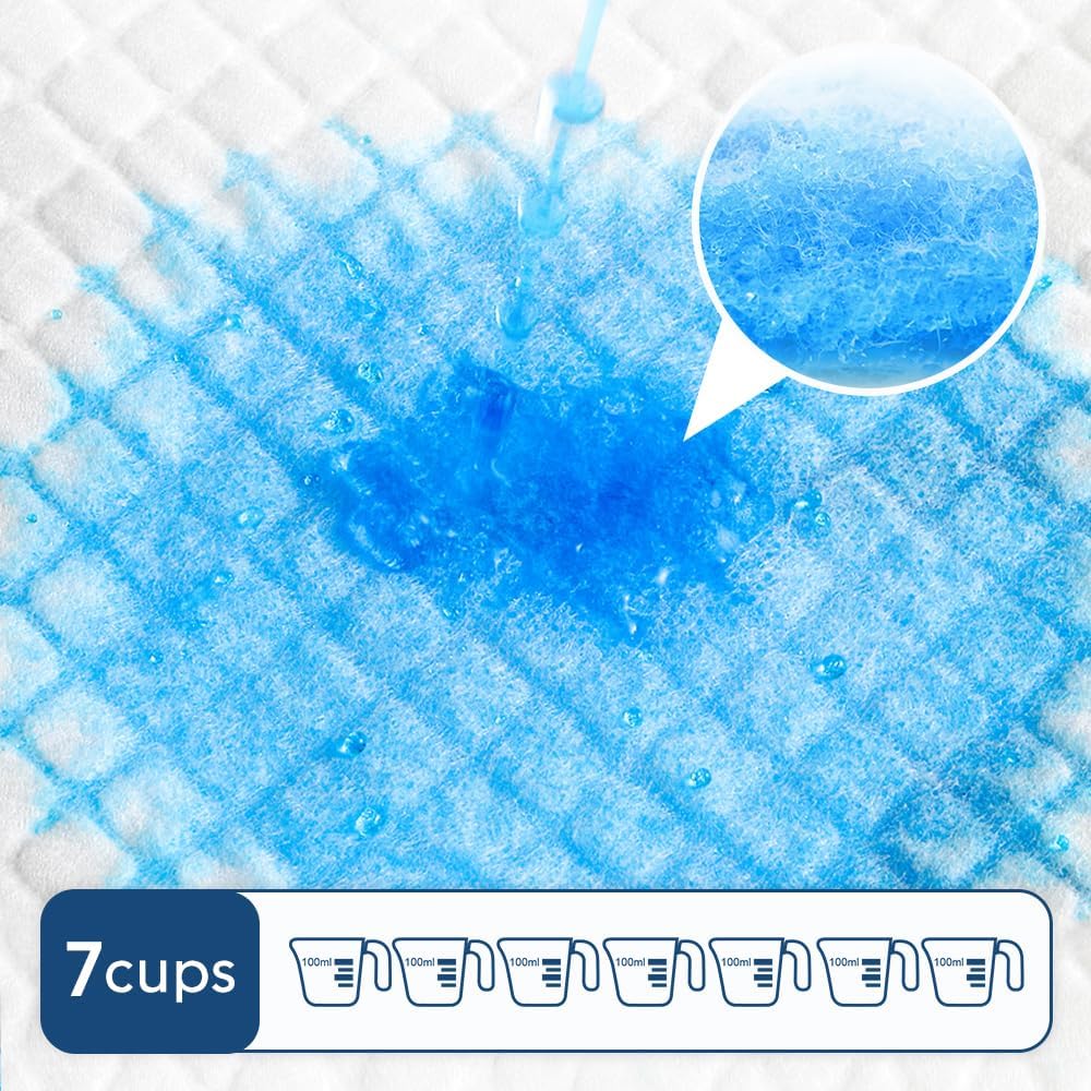 Quilocare 100PCS 28” x 34” Puppy Pads