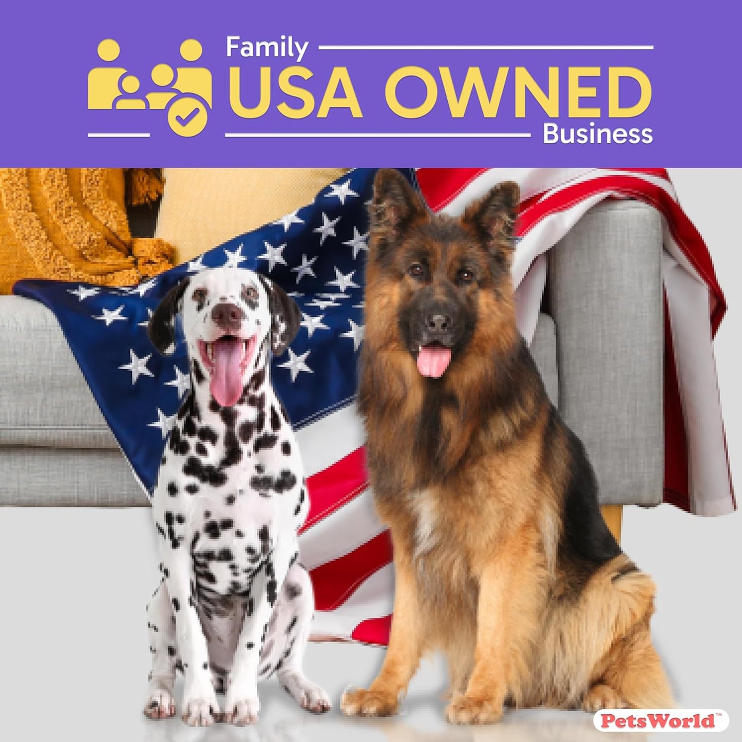 PETSWORLD Enormous Dog Training & Potty Pads, 37x54 inch - Tear Resistant with Strong Leak-Proof Backing, Optional Adhesive Tape, 100 Count