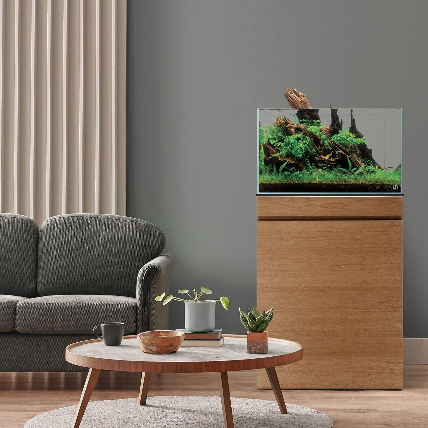 Ultum Nature Systems Controsoil - Freshwater Aqua Soil Substrate for Fish, Shrimp, Live Plant Propagation and Aquascaping - 6.8pH Low Ammonia, Volcanic Ash - Brown, Extra Fine (10 Liter | 20LB)