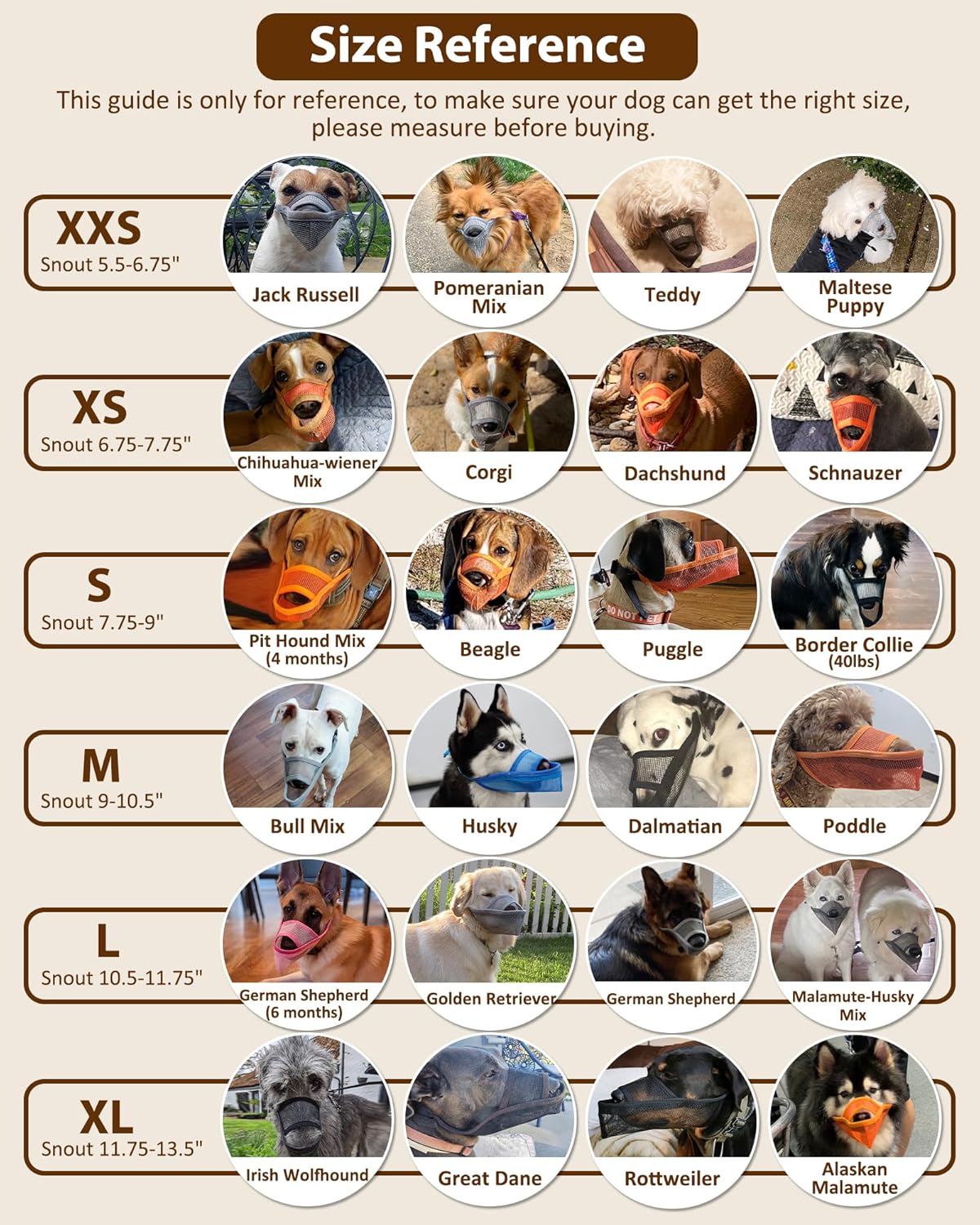 Crazy Felix Nylon Dog Muzzle for Small Medium Large Dogs Poodle Labrador Golden Retriever Doberman, Air Mesh Breathable and Drinkable Pet Mouth Guard for Anti-Biting Chewing Scavenging(L, Pink)