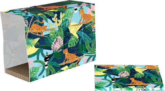 Kitty City Paper Bag Scratchers for Cats, Jungle Paper Bag 2-Pack