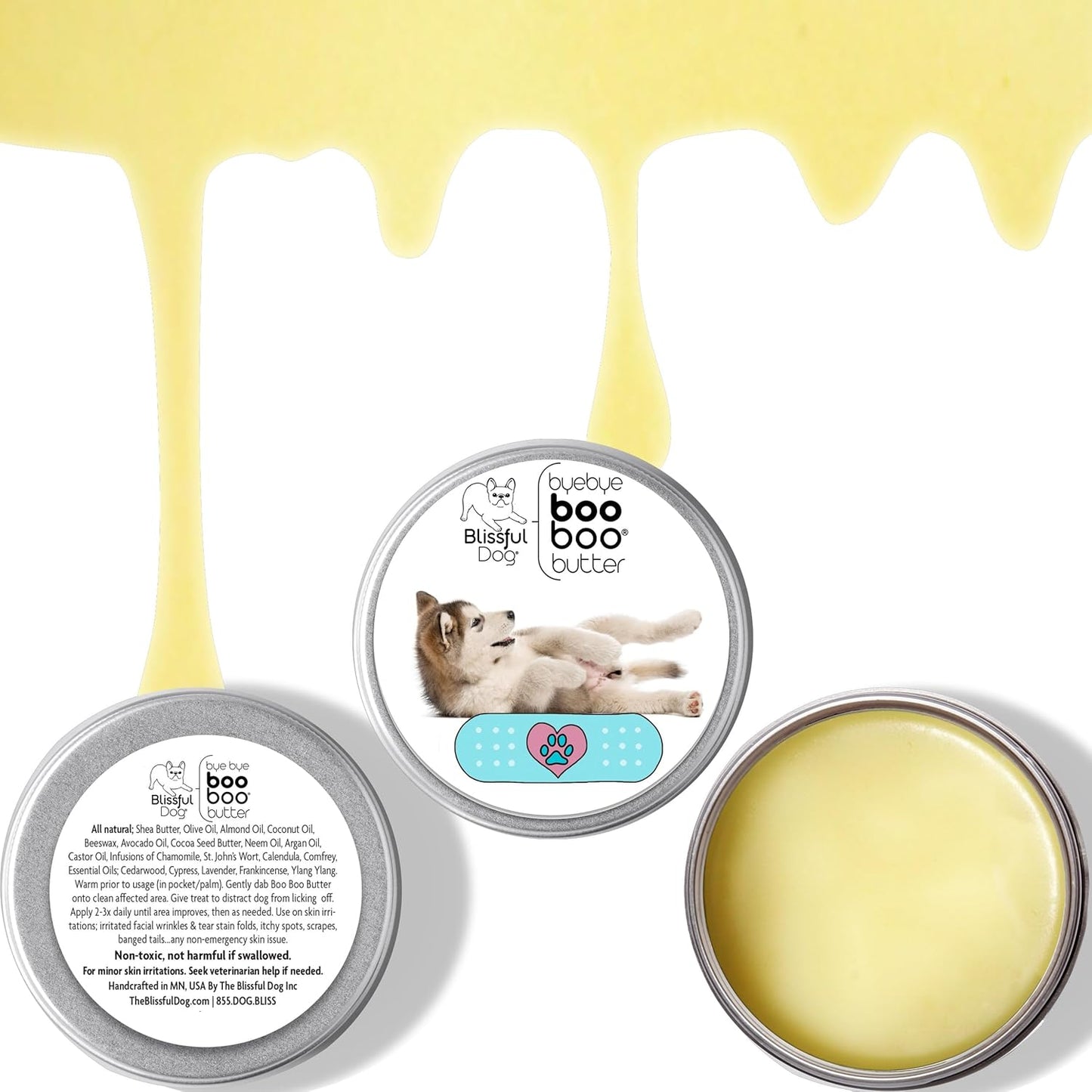 The Blissful Dog Malamute Boo Butter, 2 oz