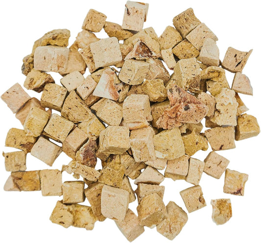 hotspot pets Freeze Dried Lamb Heart Treats for Cats & Dogs - 1LB Big Bag- Single Ingredient All Natural Grain-Free - Perfect for Training, Healthy Topper or Snack - Made in USA