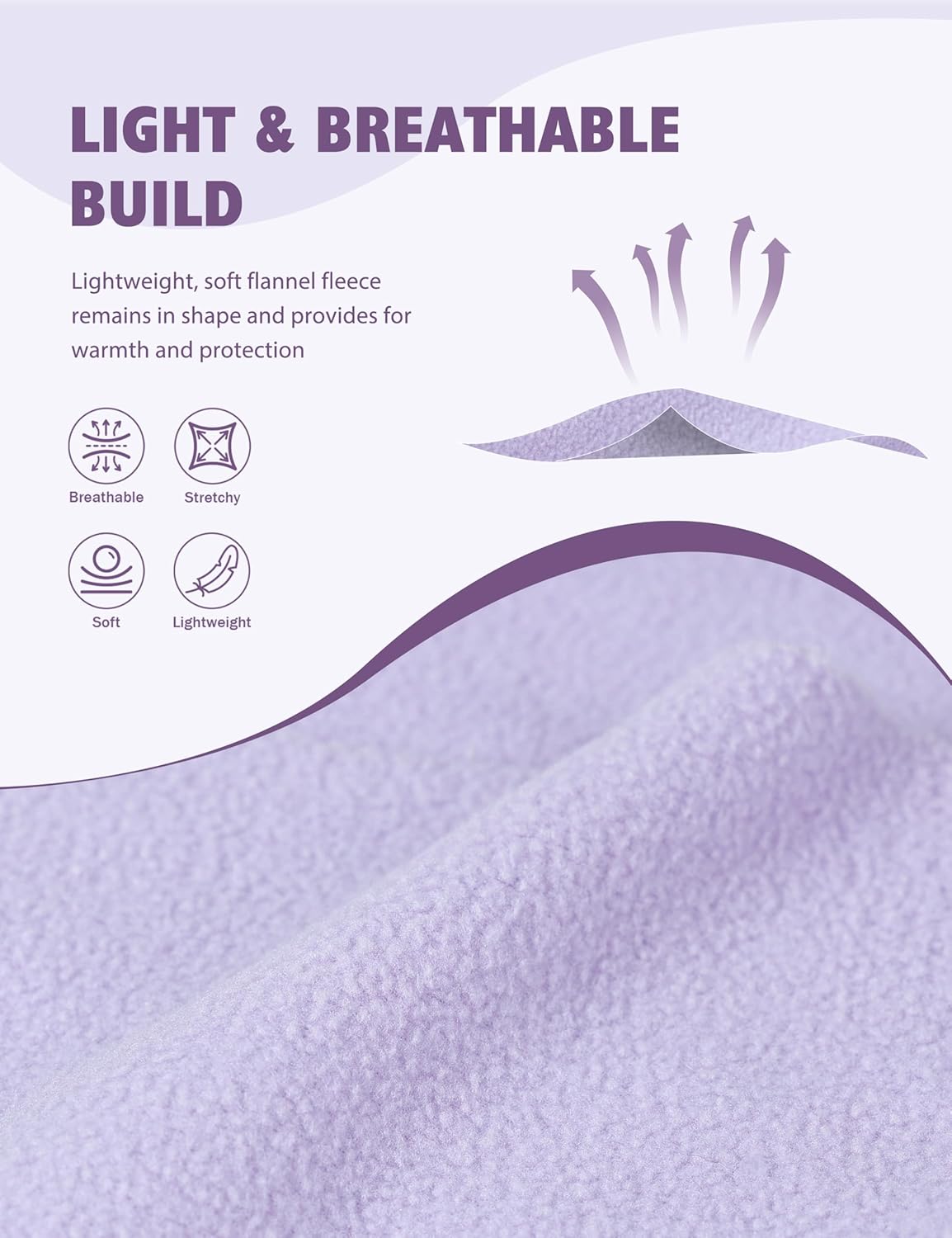 Harrison Howard Horse Polo Wraps Upgrade with Bling Leg Wraps for Horses 4-Pack Fleece Leg Wraps Stable Supplies Lavender L