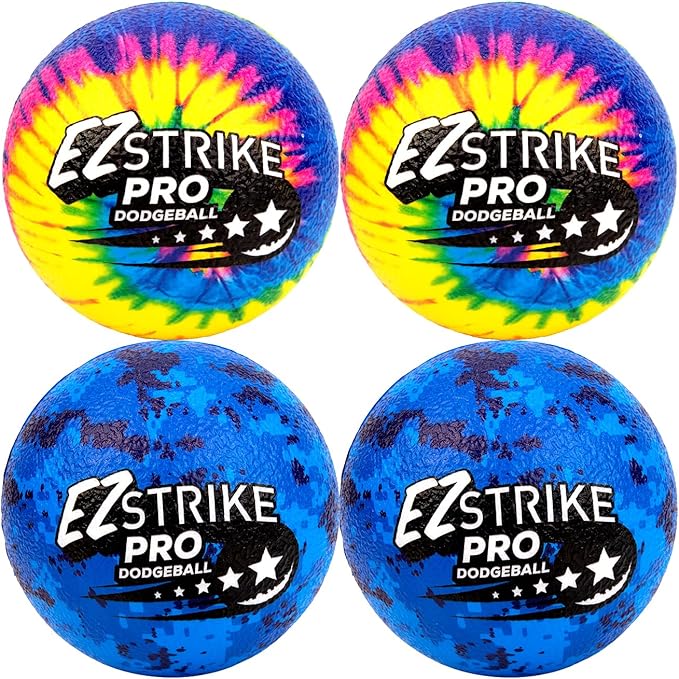 Dodgeballs, Foam Playground Ball Set, 6” Dodge Balls