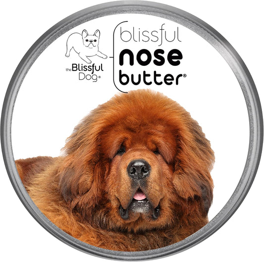 The Blissful Dog Tibetan Mastiff Unscented Nose Butter - Dog Nose Butter, 4 Ounce