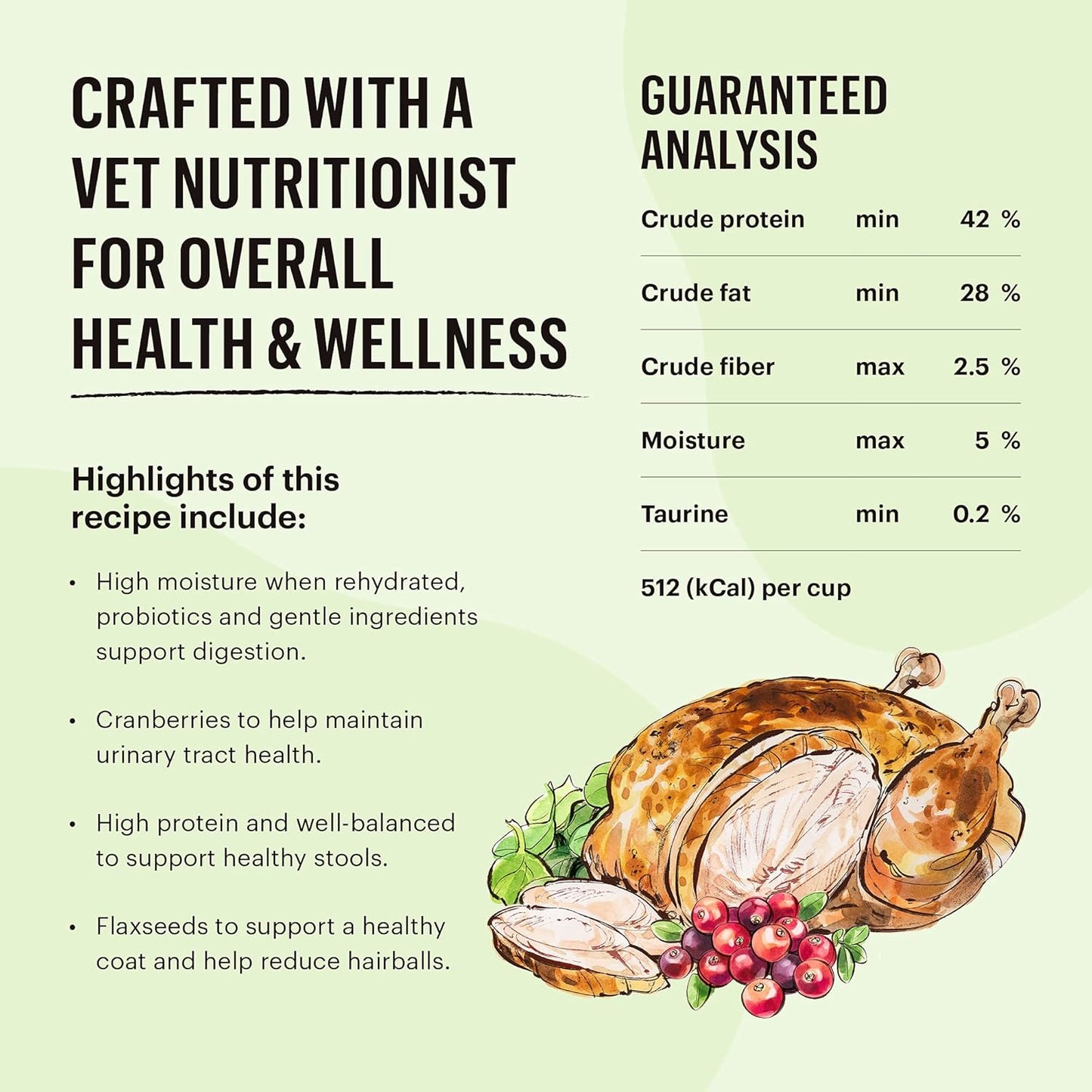 The Honest Kitchen Dehydrated Grain Free Chicken Cat Food, Single Serve Pack, 1 oz x10