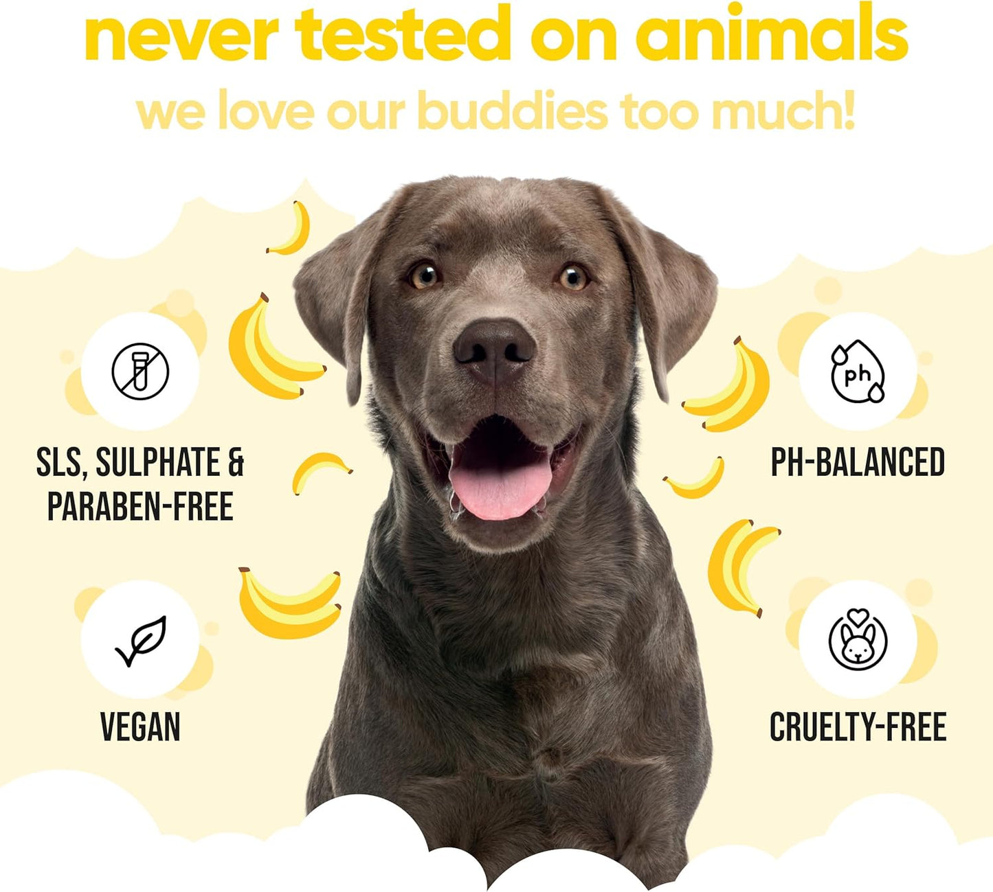 Banana Dog Shampoo & Conditioner by Buddycare (169.07oz)