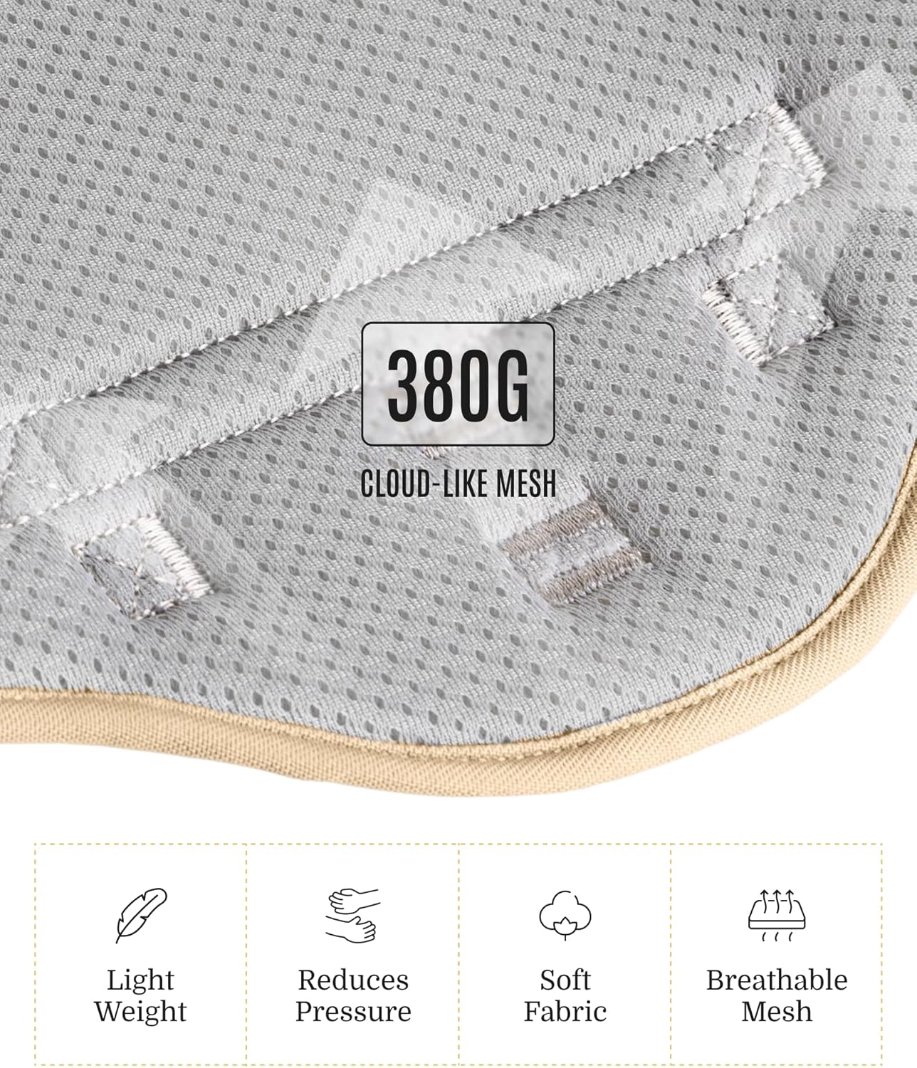 2025 New Edition, Fei & Eve MagEase Dog Harness - 3-Second Magnetic Buckles | 3-Point No-Pull Control | Heavy-Duty 900D Nylon | Dual Safety Handles | Breathable Mesh | Adjustable Fit,X-Large,Champagne