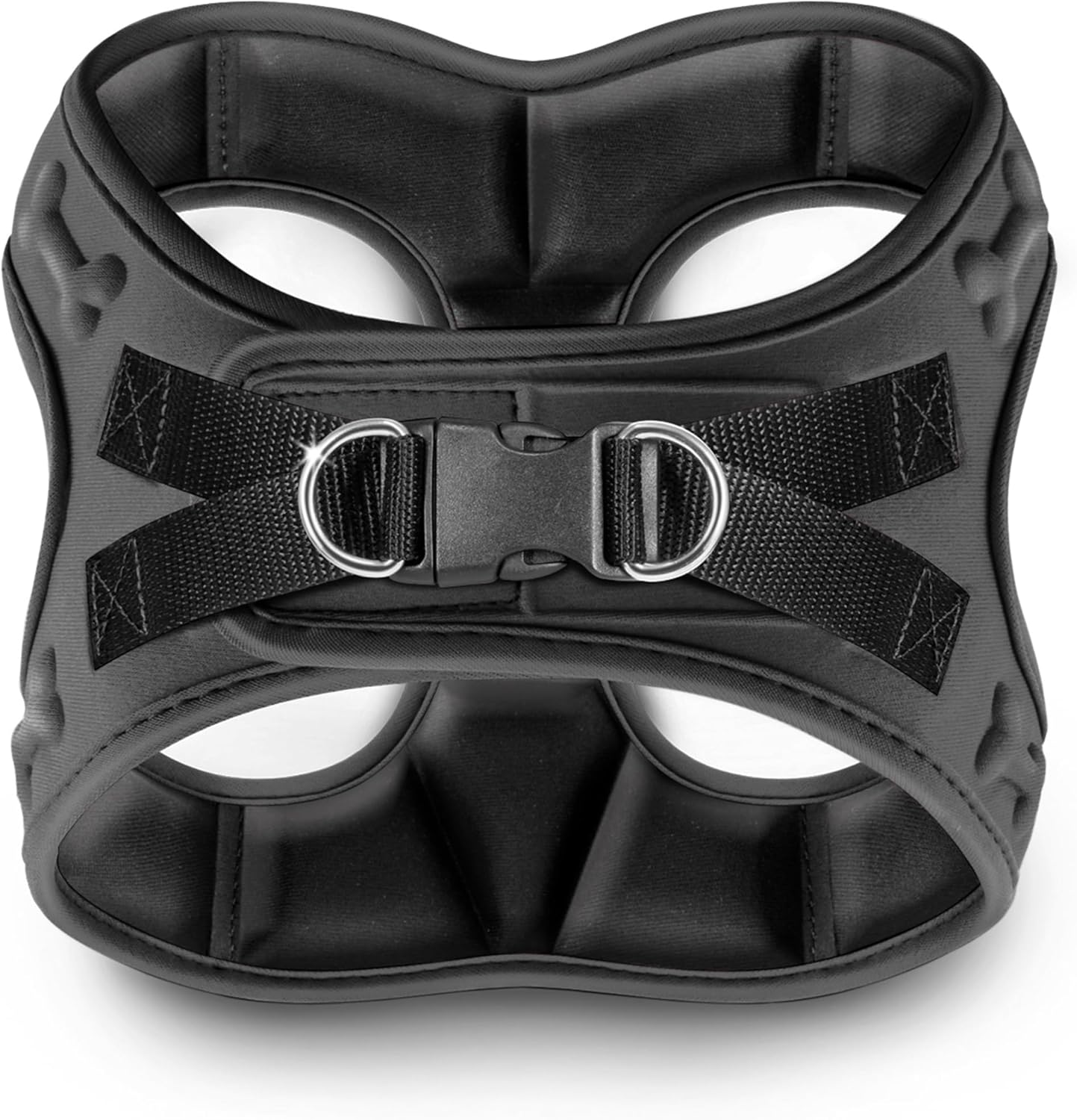 Comfort fit Step-in Dog & Puppy Harness - Comfortable All Weather Dog Vest Harness: Adjustable, Soft Padded, Easy to Put-on for Small, Medium-Sized Dogs.