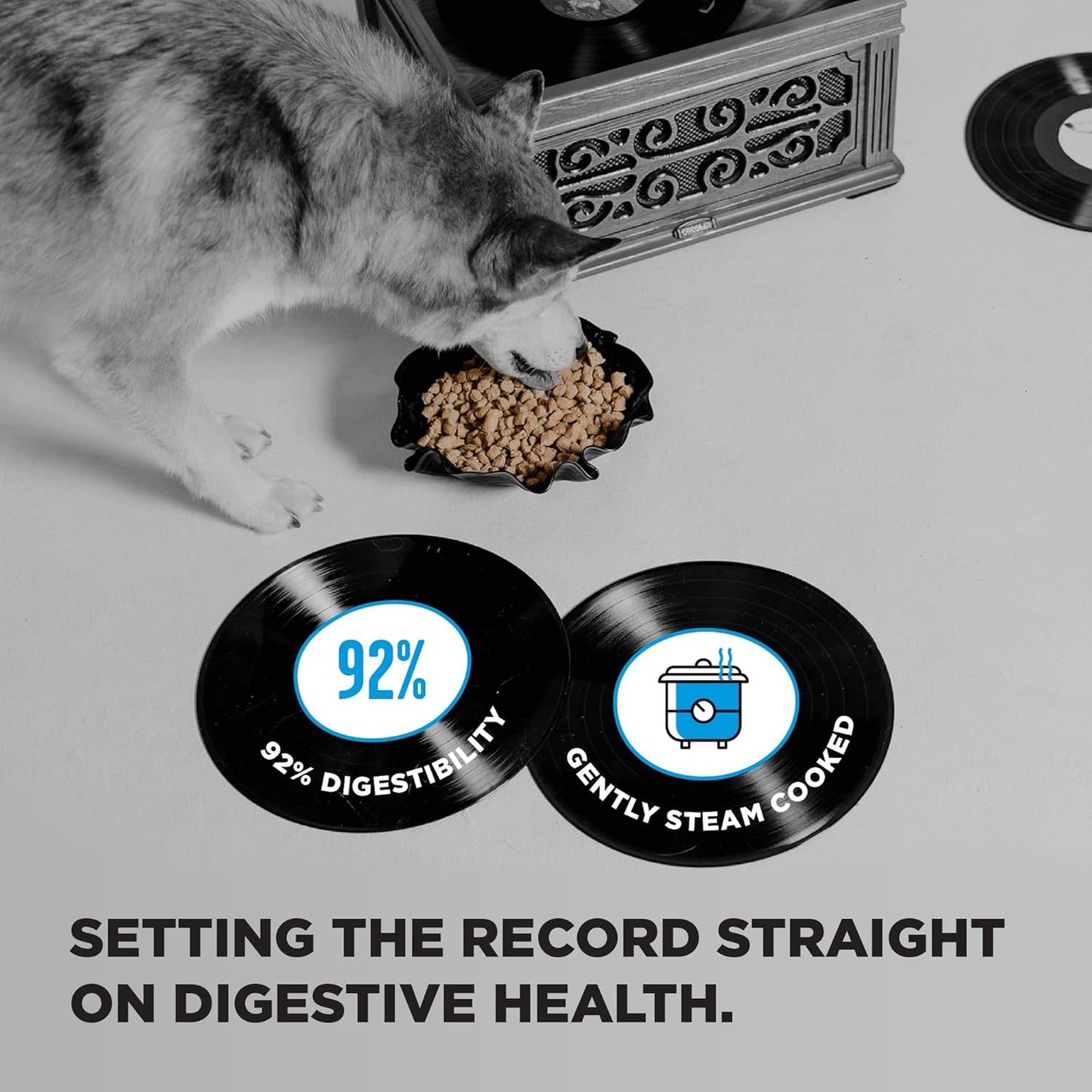 BIXBI Liberty Grain Free Dry Dog Food, Fisherman's Catch, 4 lbs - Fresh Fish, No Fish Meal - Gently Steamed & Cooked - No Soy, Corn, Rice or Wheat for Easy Digestion - USA Made