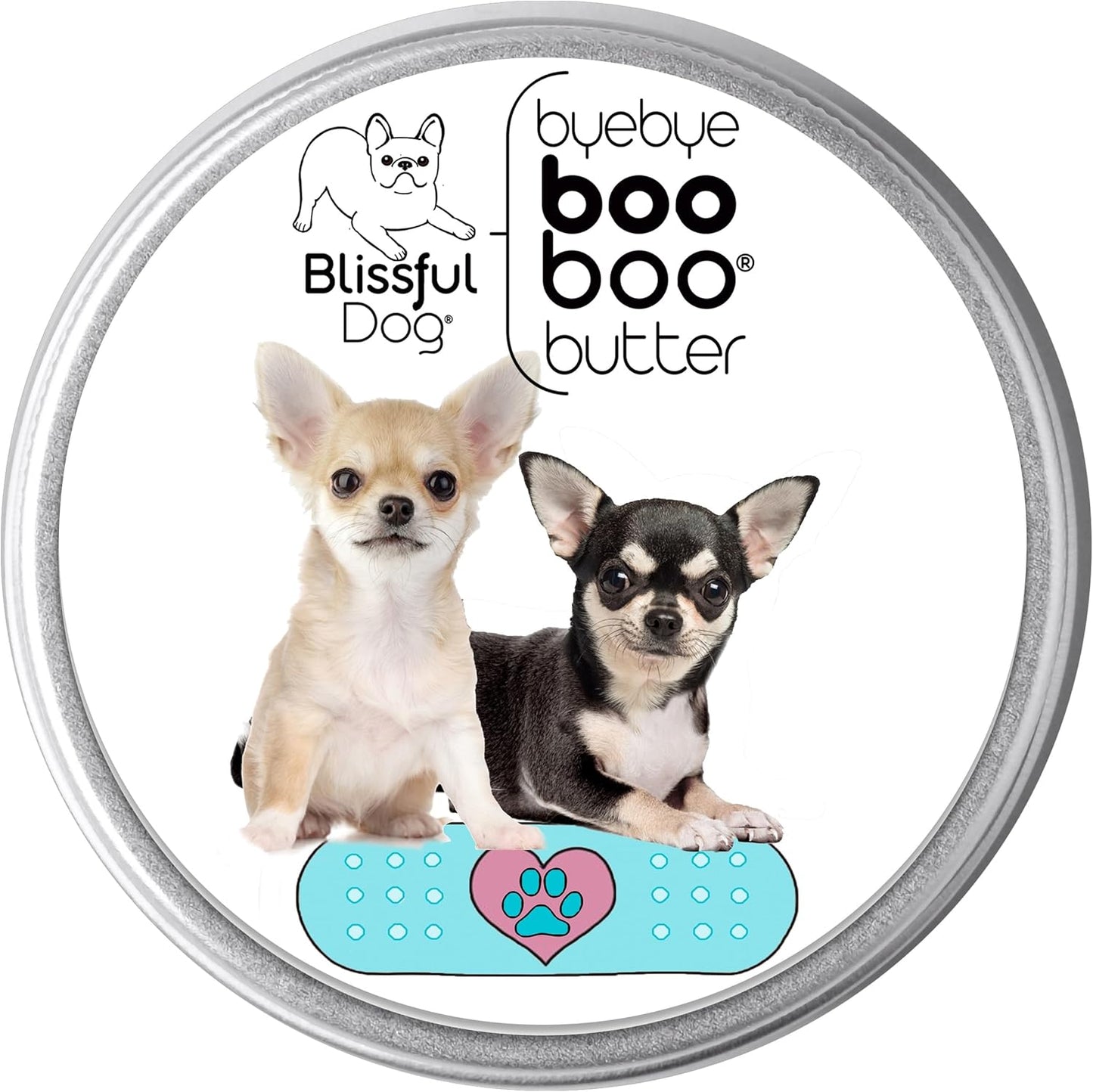 The Blissful Dog 4 oz TIN Chihuahua Booboo Butter