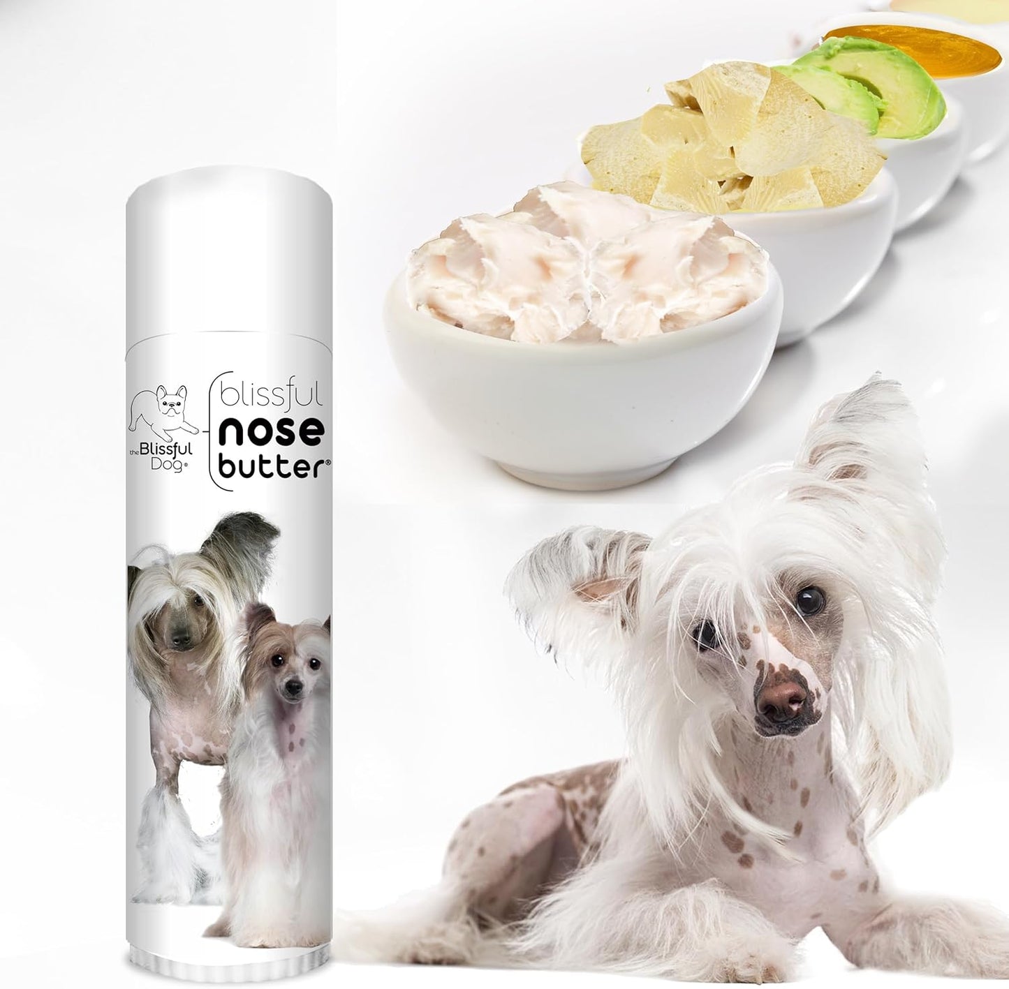 The Blissful Dog Chinese Crested Unscented Nose Butter, 0.50-Ounce