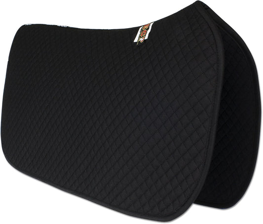 ECP Equine Comfort Products All Purpose Diamond Quilted Western Saddle Pad for Injury Prevention, Breathable, Hypoallergenic, Shock-Absorbing Cushion for Horse Comfort