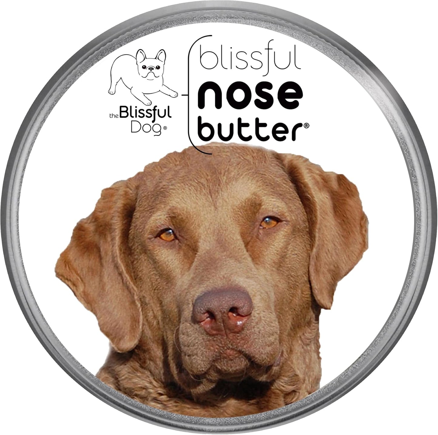 The Blissful Dog Chesapeake Bay Retriever Unscented Nose Butter, 8-Ounce