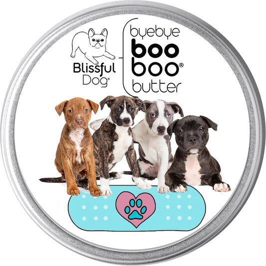 The Blissful Dog Staffordshire Pitbull Terrier Boo Boo Butter, 8-Ounce