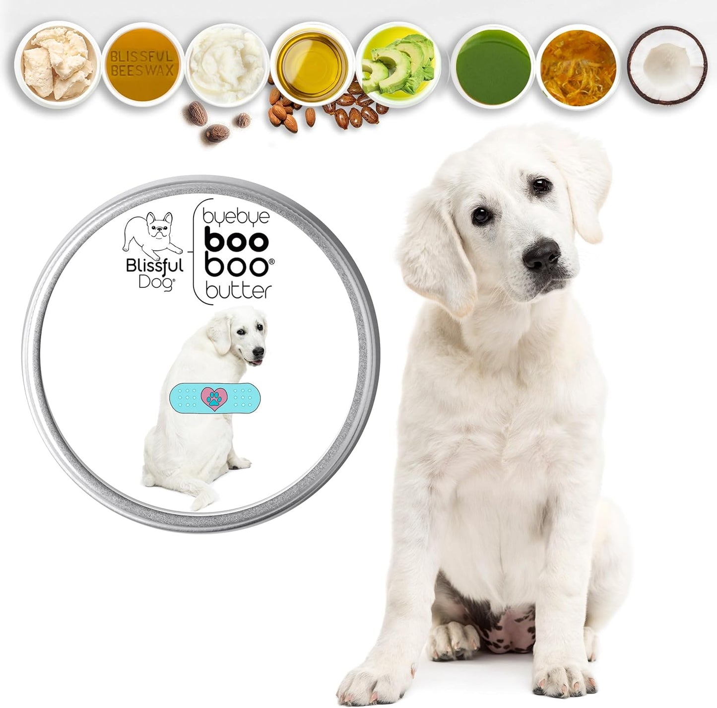 The Blissful Dog Kuvasz Boo Boo Butter, 1 Ounce