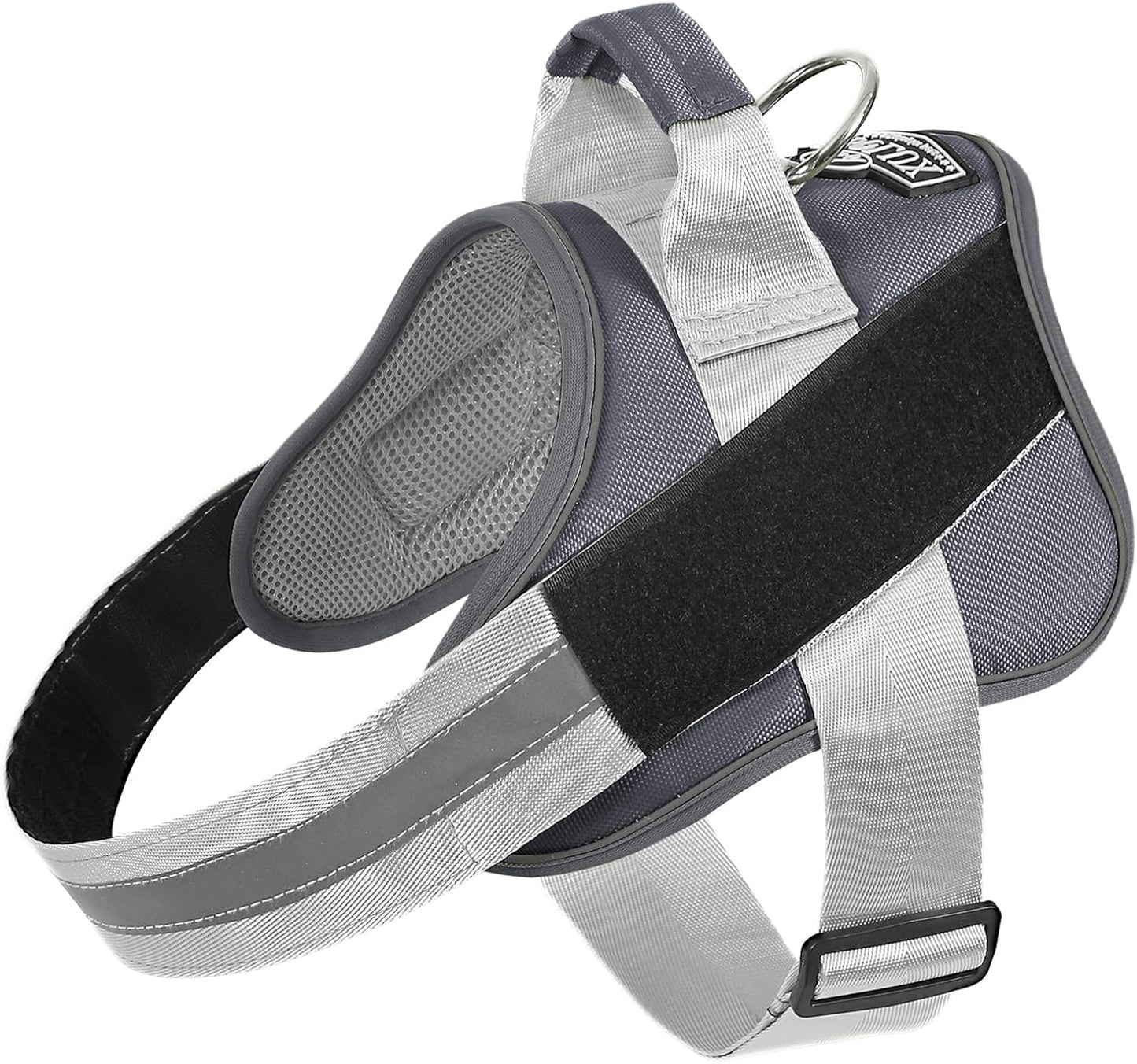 Bolux Dog Harness, No-Pull Reflective Dog Vest, Breathable Adjustable Pet Harness with Handle for Outdoor Walking - No More Pulling, Tugging or Choking