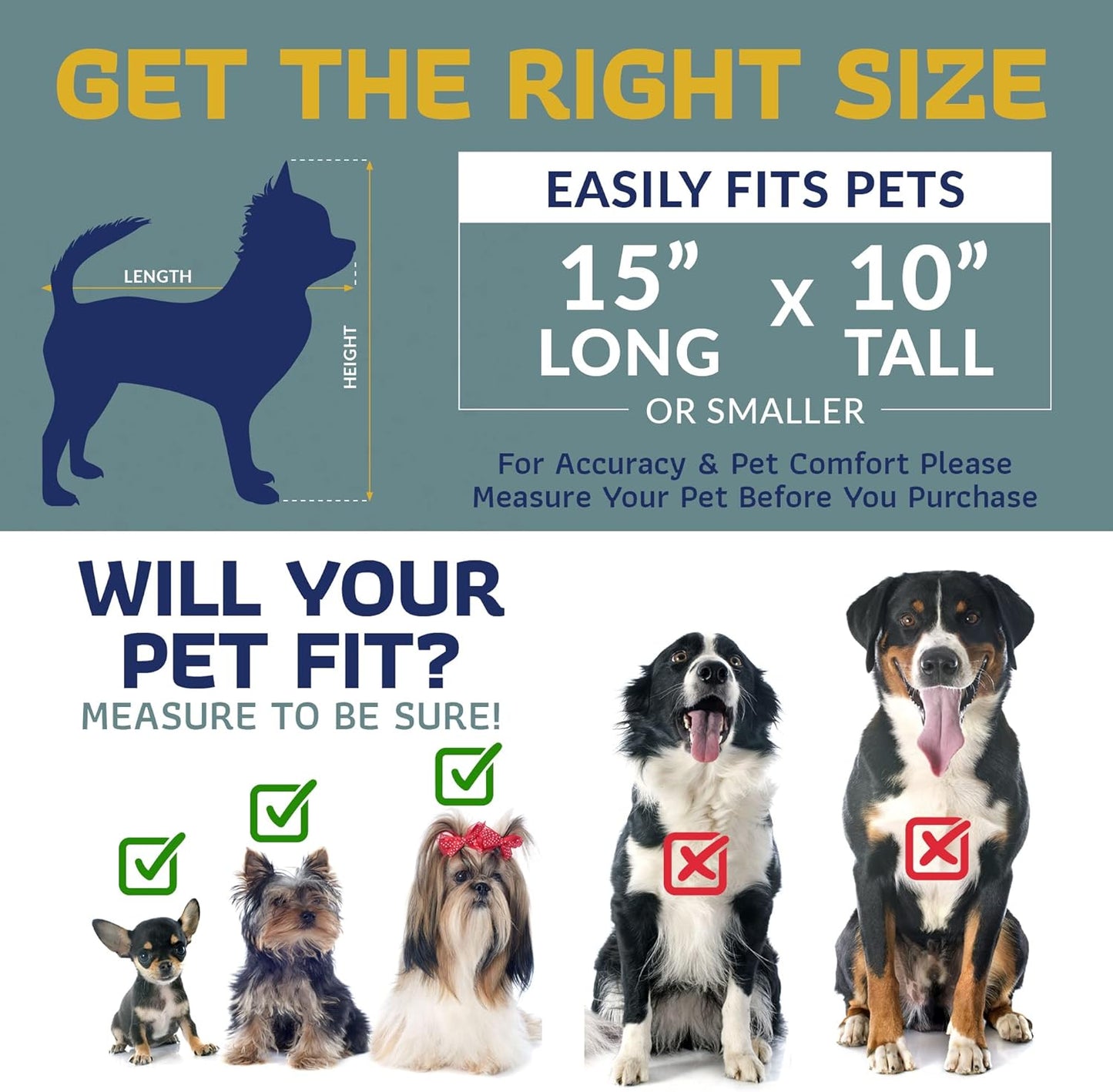 Katziela Airline Approved Pet Carrier - Rolling Portable Travel Carry Crate for Small Dog, Puppy or Cat - Soft Removable Wheeled Design with Mesh Window Sides - Airplane and TSA Compliant (Dark Grey)