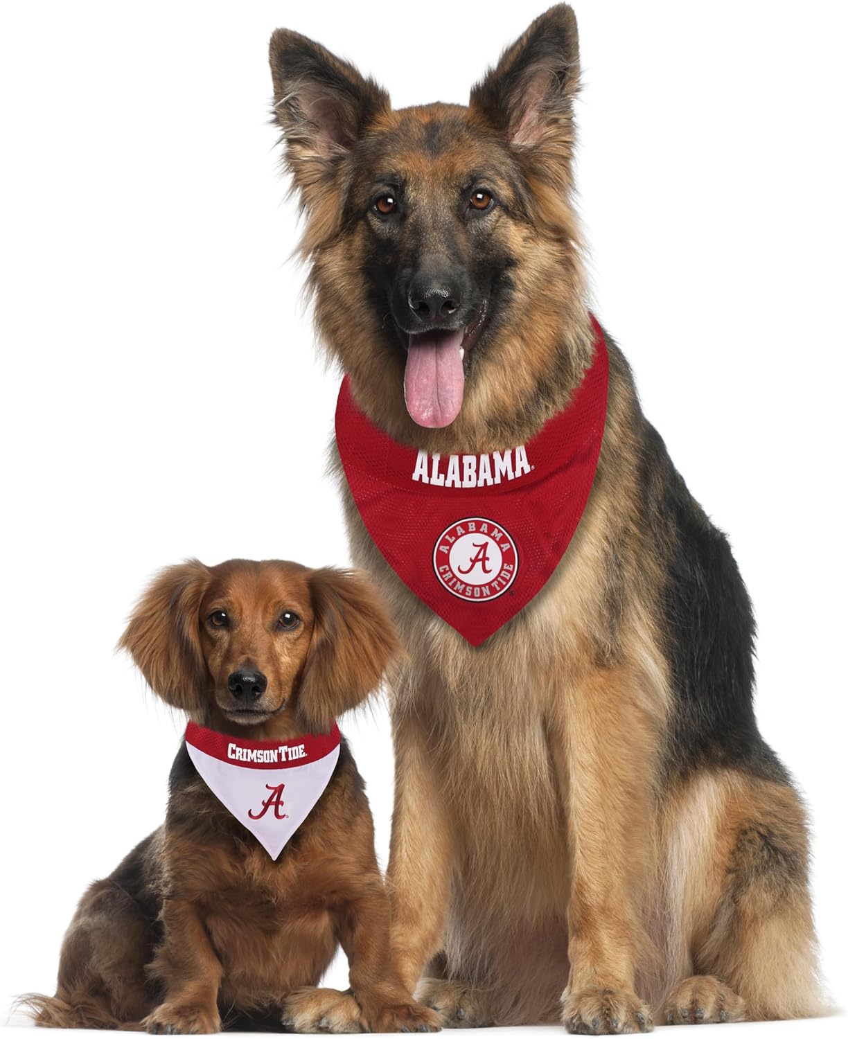 Pets First Collegiate Pet Accessories, Reversible Bandana, Alabama Crimson Tide Size XX-Large
