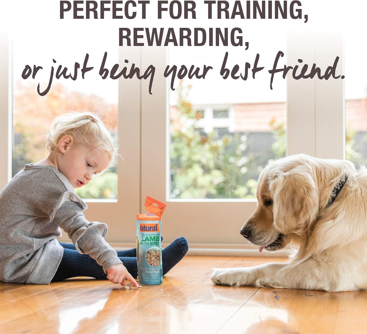 K9 Natural, Freeze-Dried Single Ingredient Dog Treats, High-Value, Low-Calorie Protein Bites for Active Dogs, Healthy Dog Training Treats, Grain-Free Reward, Chicken, 1.76oz