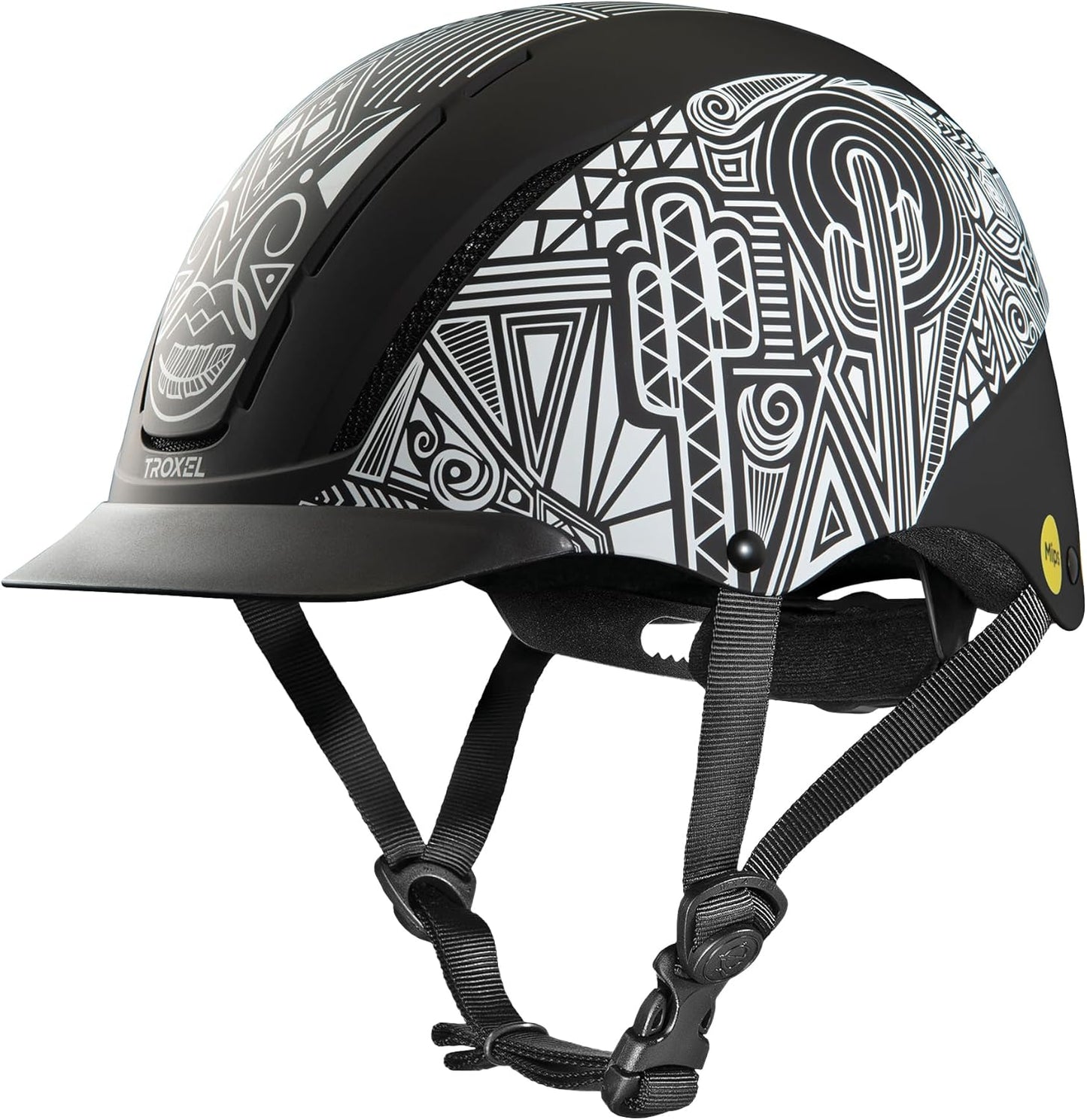 Troxel Spirit MIPS Technology Full Coverage Horse Riding Helmet, Horseback Riding Gear for Equestrians, Medium (7-7-3/8), Desert Shadows