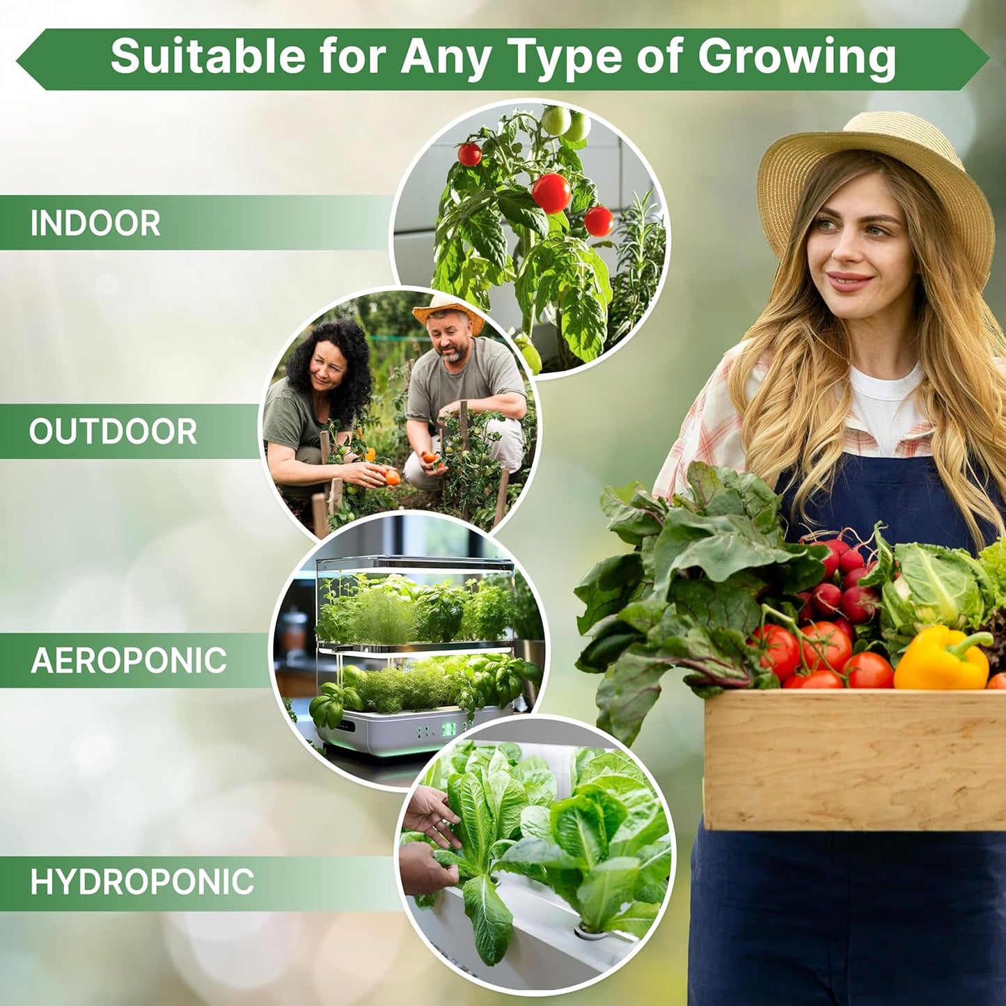 Organo Republic 25 Medicinal & Tea Herb Seeds Variety Pack for Indoor & Outdoors. 10900+ Non-GMO Heirloom Garden Seeds: Anise, Borage, Cilantro, Chamomile, Dandelion, Rosemary, Peppermint Seeds