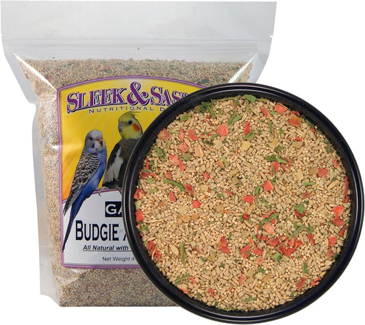 SLEEK & SASSY Garden Budgie (Parakeet) Food (4 lbs.)