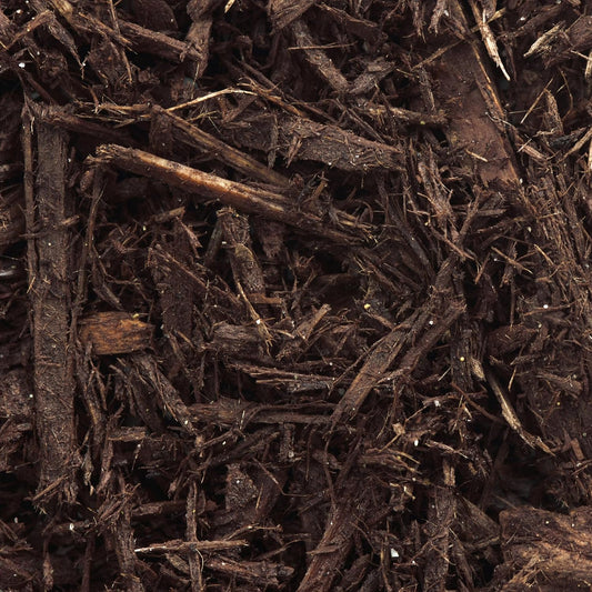 Premium Brown Wood Mulch for Landscaping, Gardens, Lawns, Potting Media, and Potted Plants (1 CF - 28 L - 30 QTS)