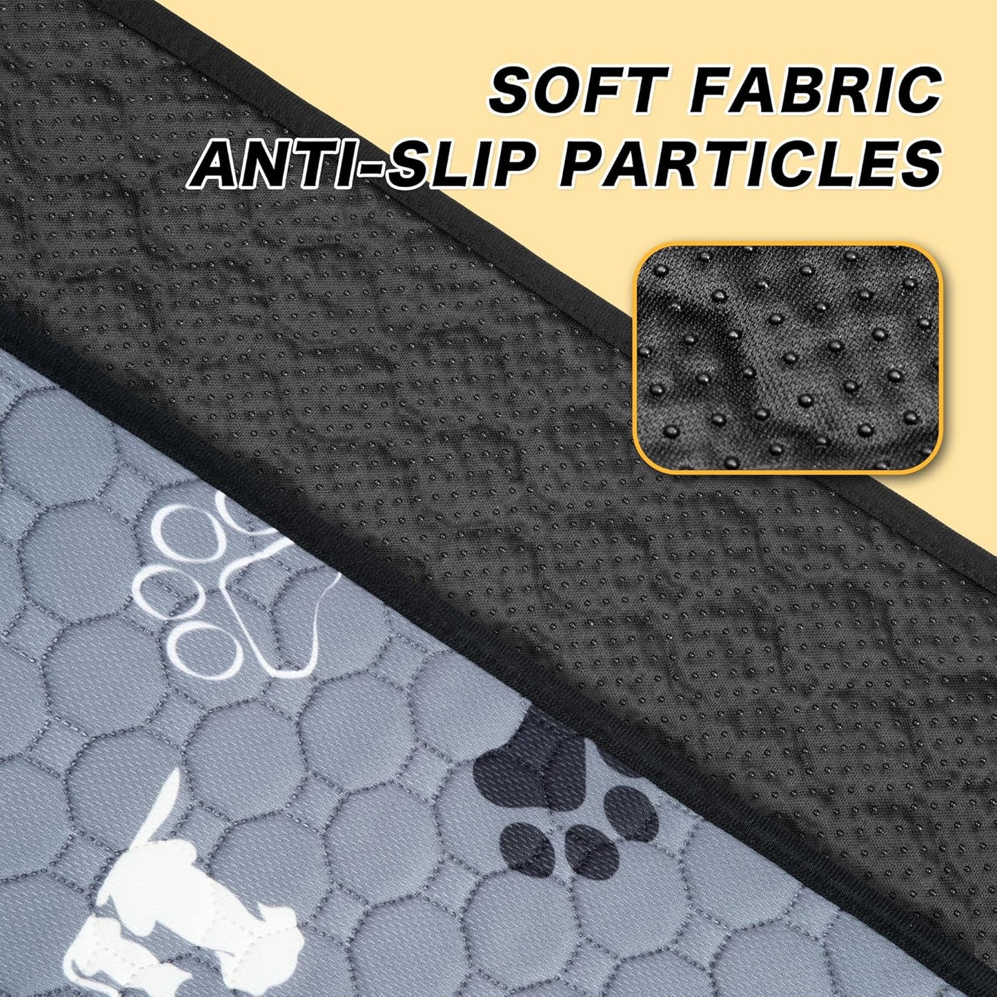 Washable Pee Pads for Dogs 72"x72", Extra Large Reusable Puppy Pads, Waterproof Pet Pee Pads for Dog Potty Training, Extra Large Dog Pee Pads for Crate, Playpen, and Whelping, Durable and Absorbent