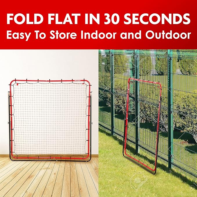 Soccer Rebounder, Kickback Rebound Net - Football Training