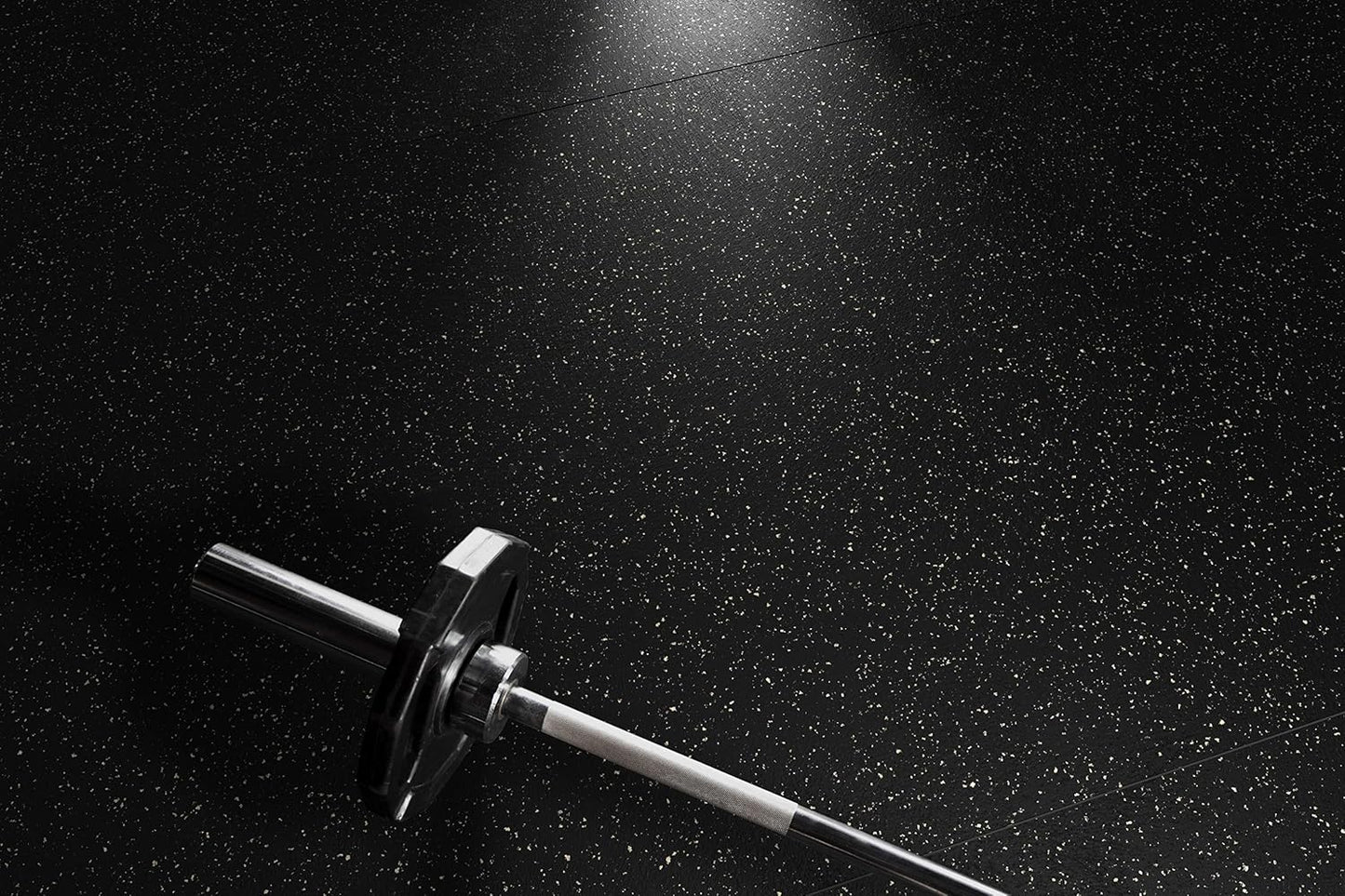 Playsafer Genaflex Rubber Gym Floor Mat, Heavy Duty Commercial Protective Gym Flooring Roll - 8mm Thick (10% Tan, 4' X 4')