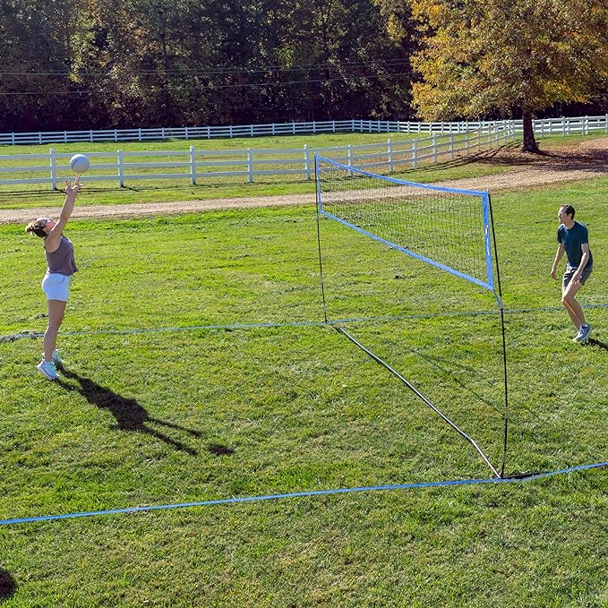 Outdoor Volleyball Net for Backyard. 12FT/20FT/32FT 4 Adjustable